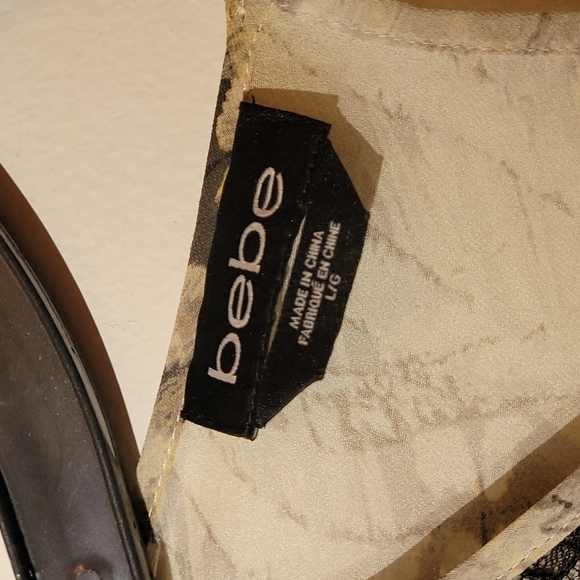 Bebe lace detail long sleeve blouse - Picture 7 of 7